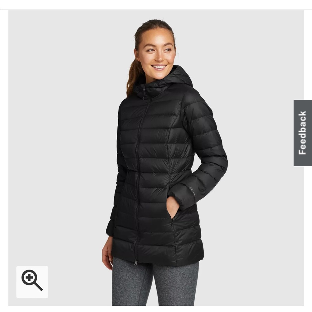 Eddie Bauer | CirrusLite Down Parka in Black - Size XS